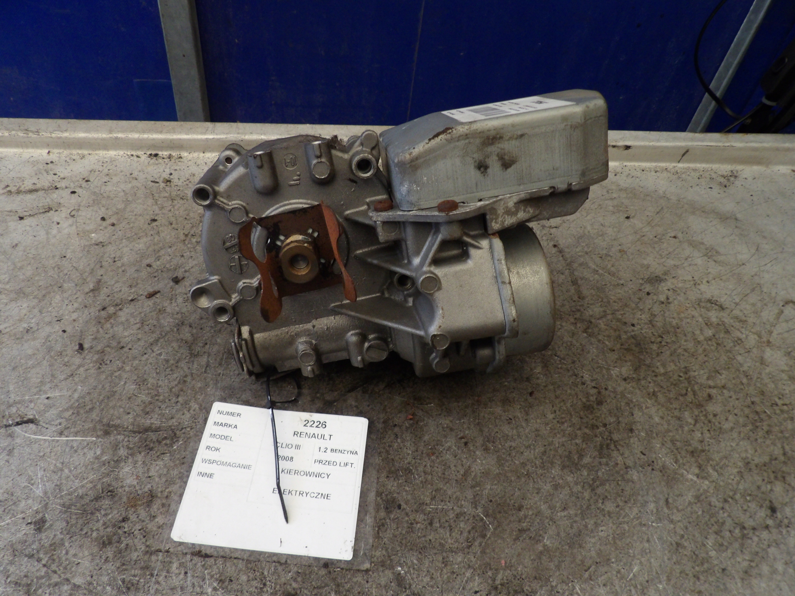 Renault Clio III electrics control 8200937929 54084783M 50350129