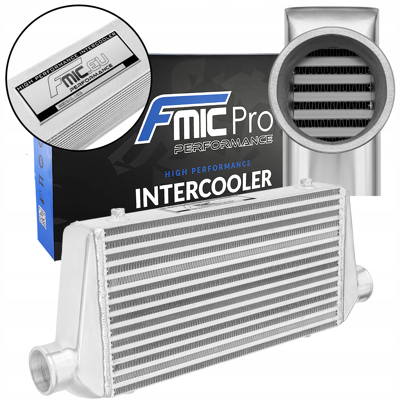 Výkonný intercooler Fmic Eu 450x230x65 mm Tuningový chladič vzduchu Turbo