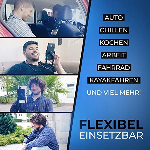 FLEXNCHILL Oryginalny Uchwyt Na Telefon Do Łóżka Z Regulowanym Ramieniem — miniatura 2