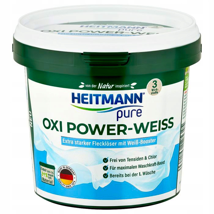 

Heitmann Odplamiacz Do Białego Wybielacz 500G De