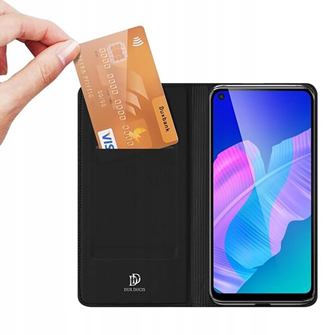 

Etui z klapką do Huawei P40 Lite E Case Dux Ducis