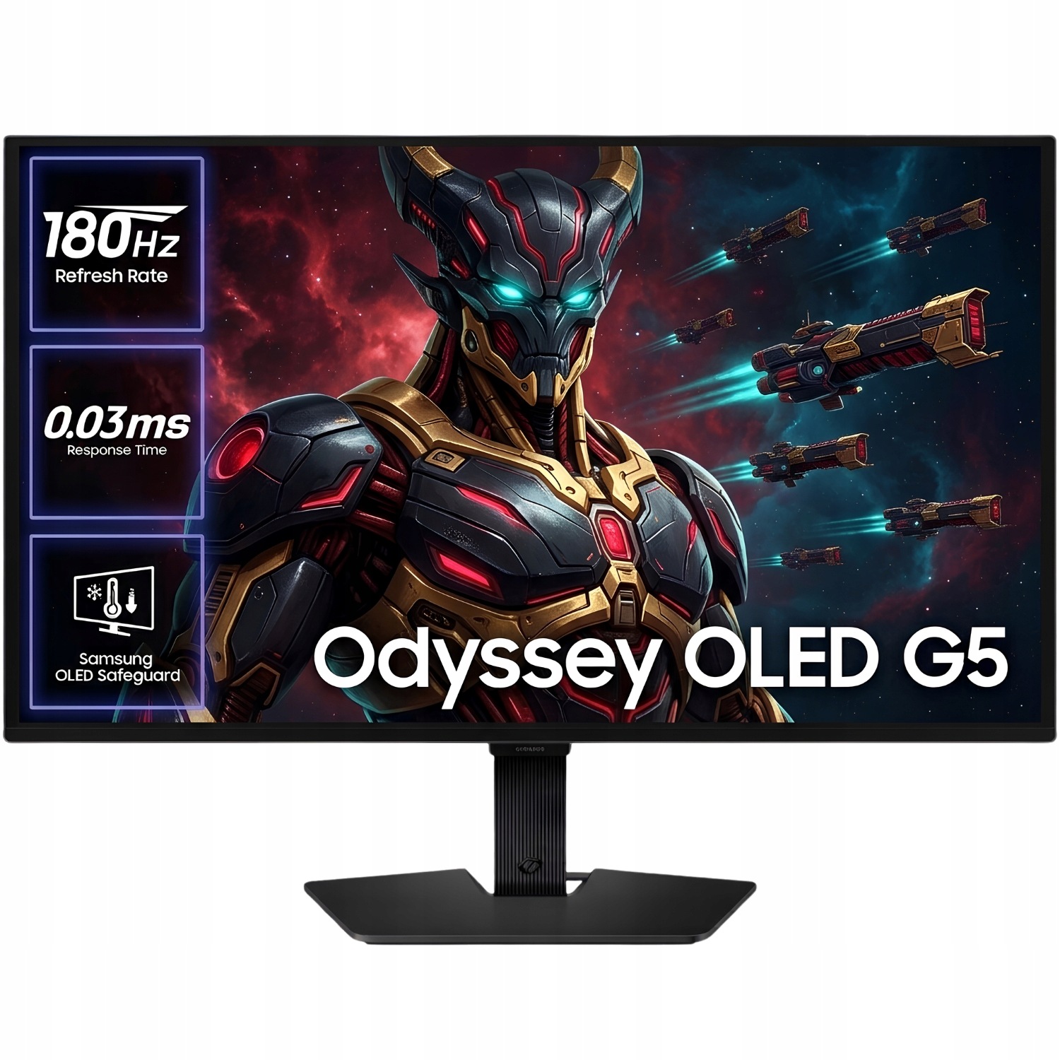 Herný monitor Oled Samsung 27 palcov Qhd 180 Hz 0,03 Ms Hdmi Dp HDR10