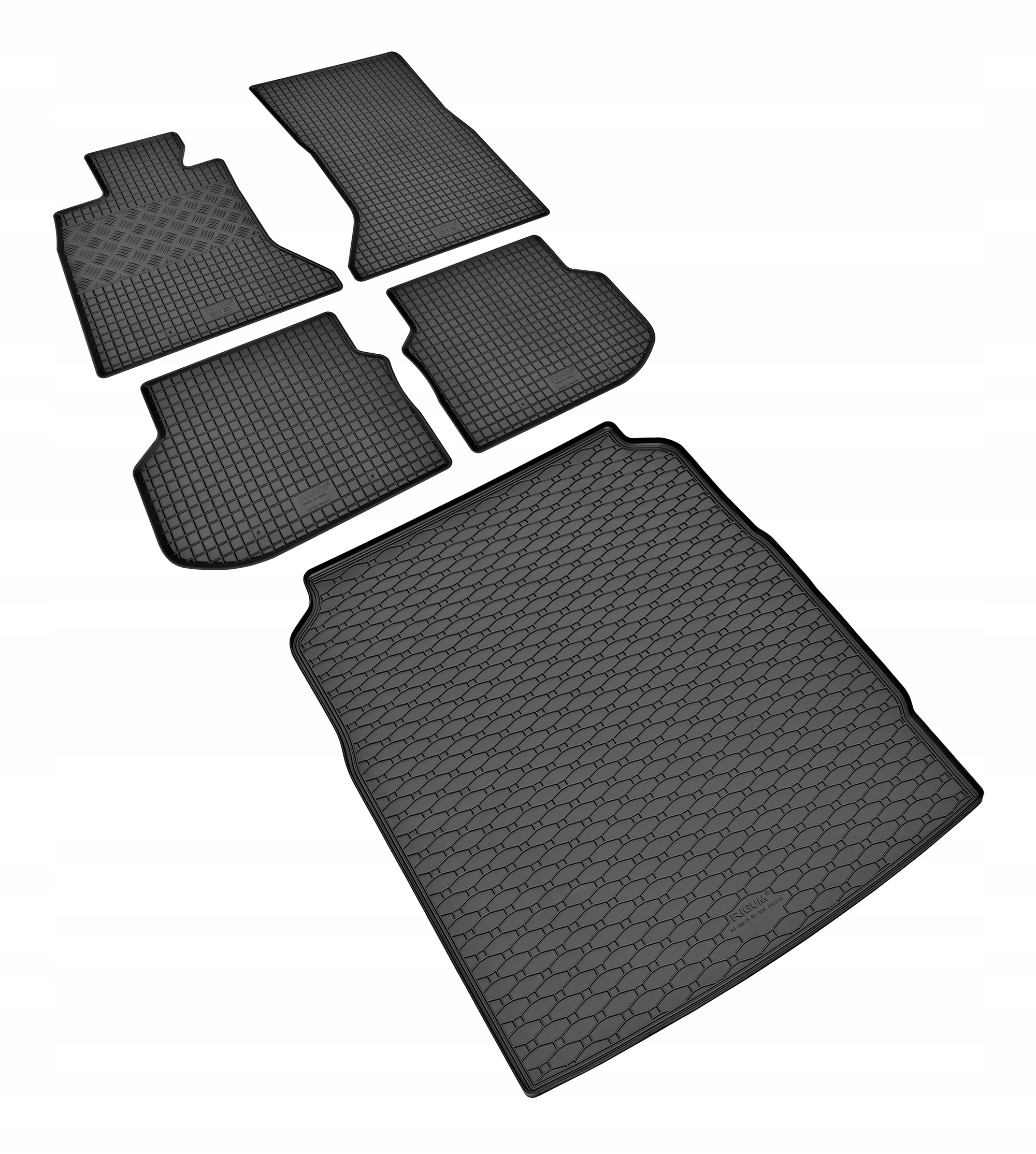 Zestaw dywaników do BMW 5 (F10) Sedan od 2010 do 2014