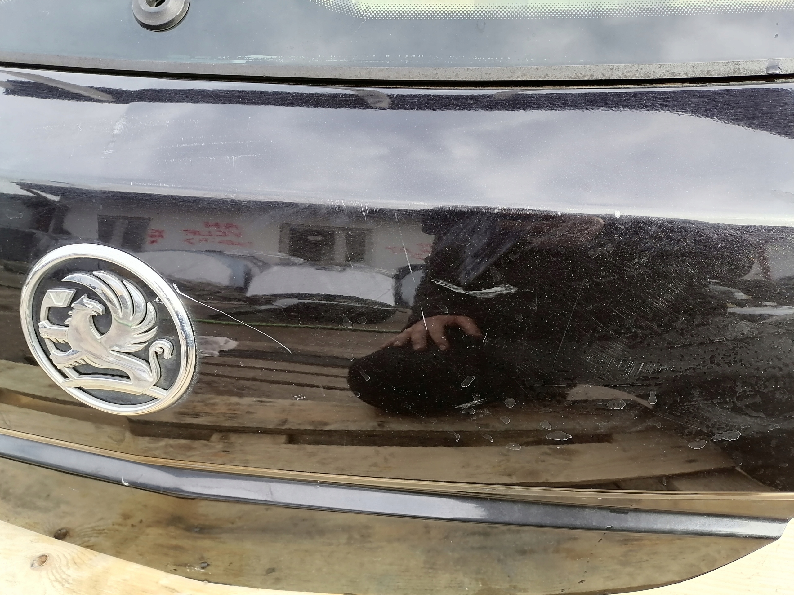 trunk door GTC OPEL ASTRA H unprotected Z window Z20R