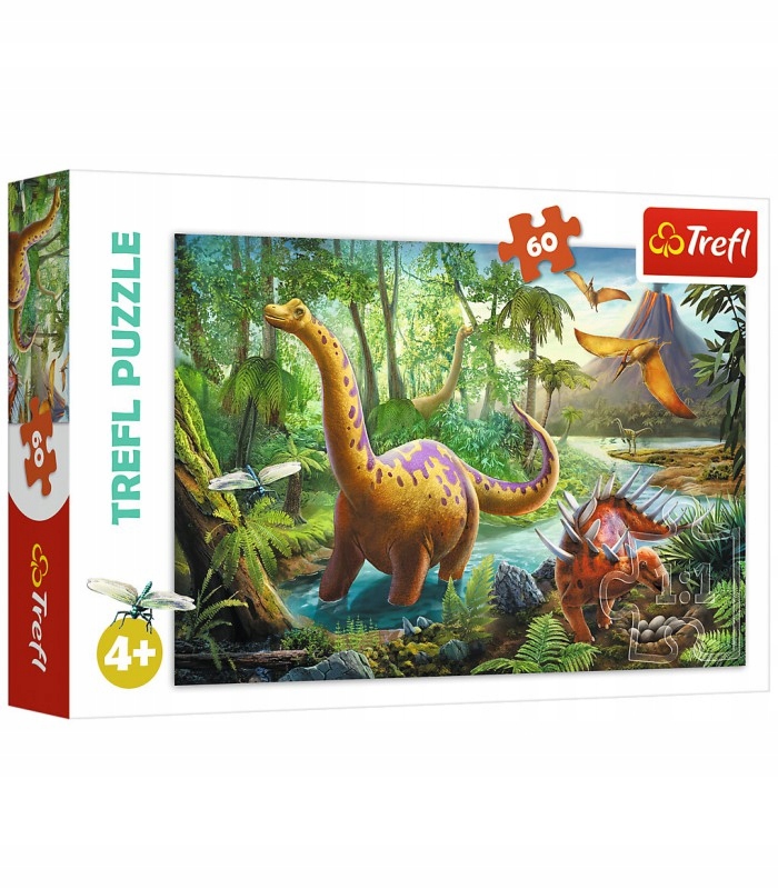

Dinozaury Puzzle układanka dla dzieci 60 el. Trefl