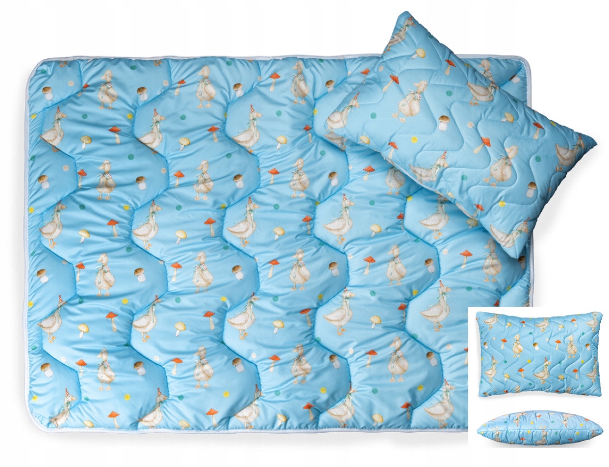 Komplet Přikrývka+polštář 140X200+40X60 CM Pro Dítě 2V1 – Polský Výrobek