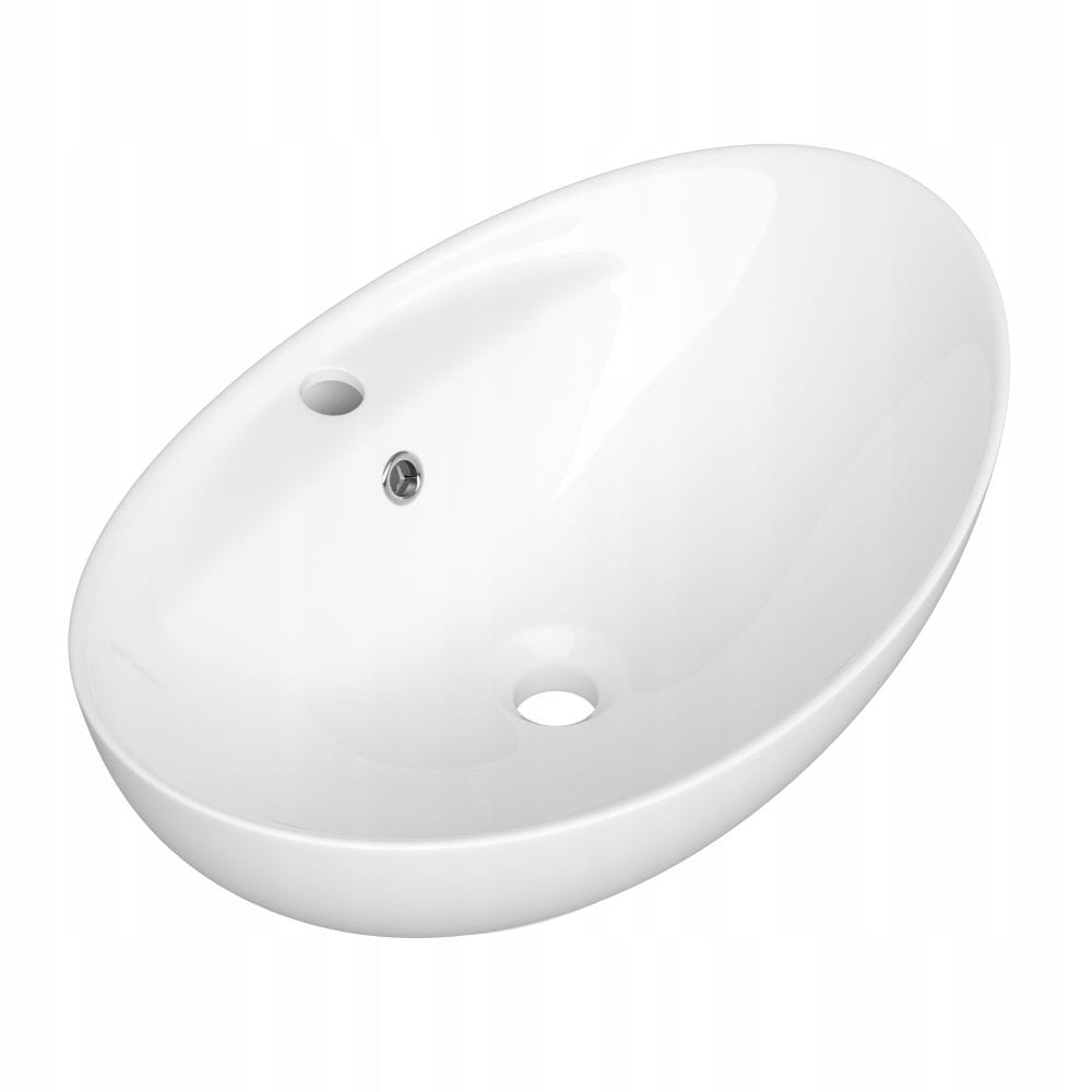 Fado 59x38,5 cm umyvadlo na desku oválné bílé Gamma