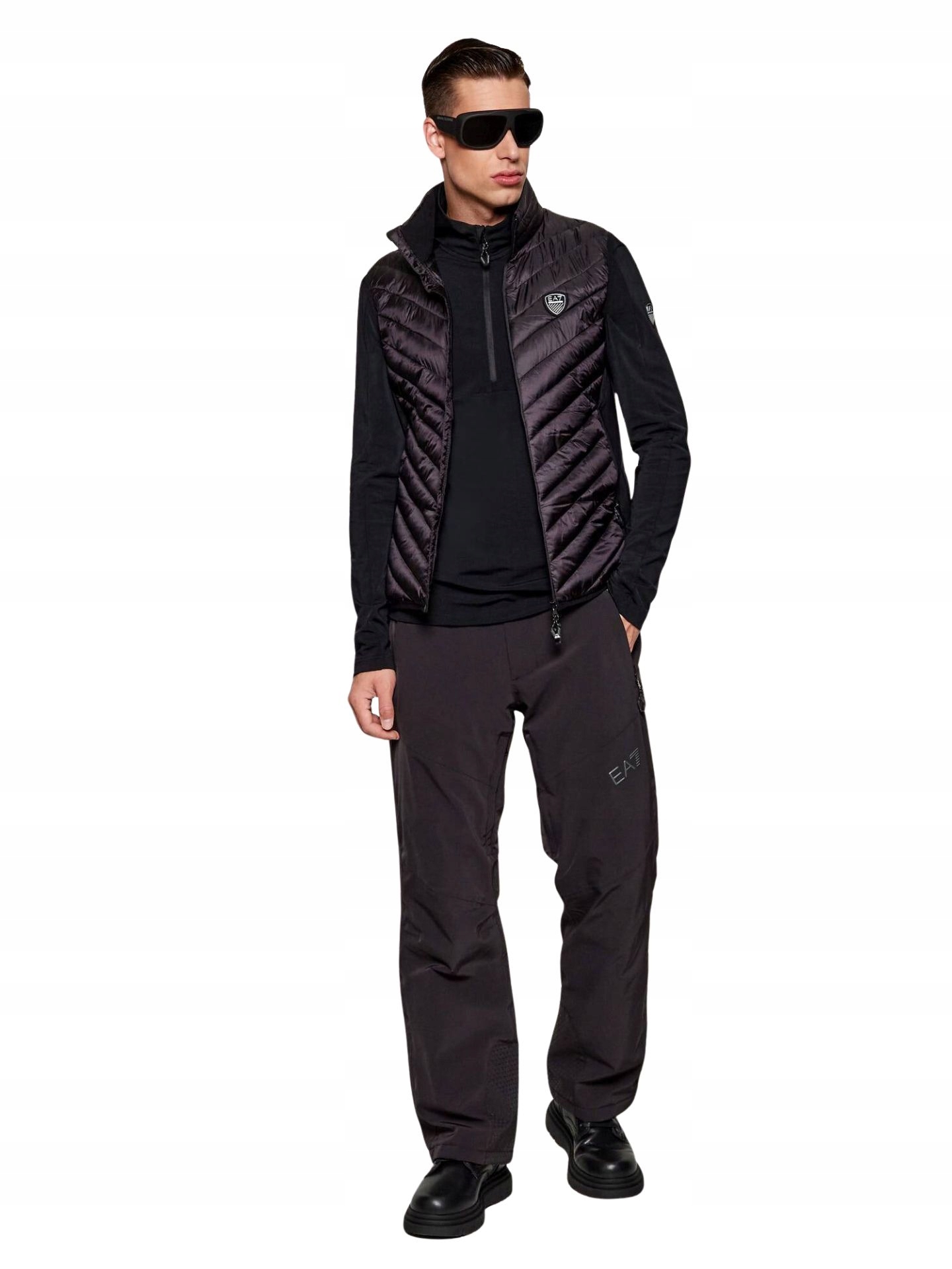 Spodnie męskie EA7 Emporio Armani Cortina Toray Pant Black L