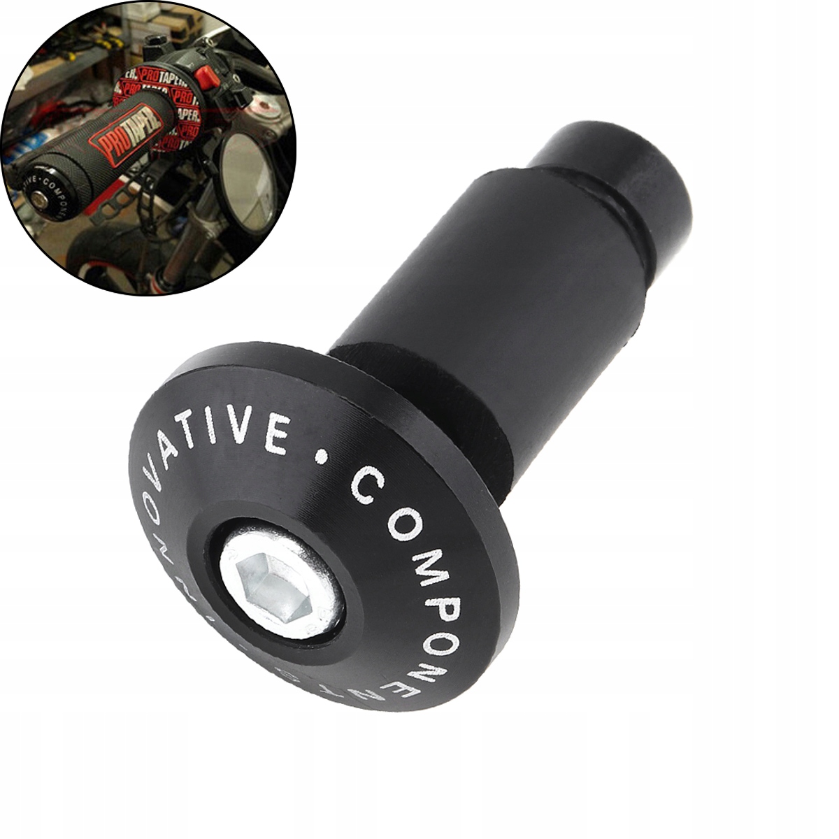 KOŃCÓWKI KIEROWNICY CNC ALU CIĘŻARKI ZAŚLEPKI 2szt Producent inny