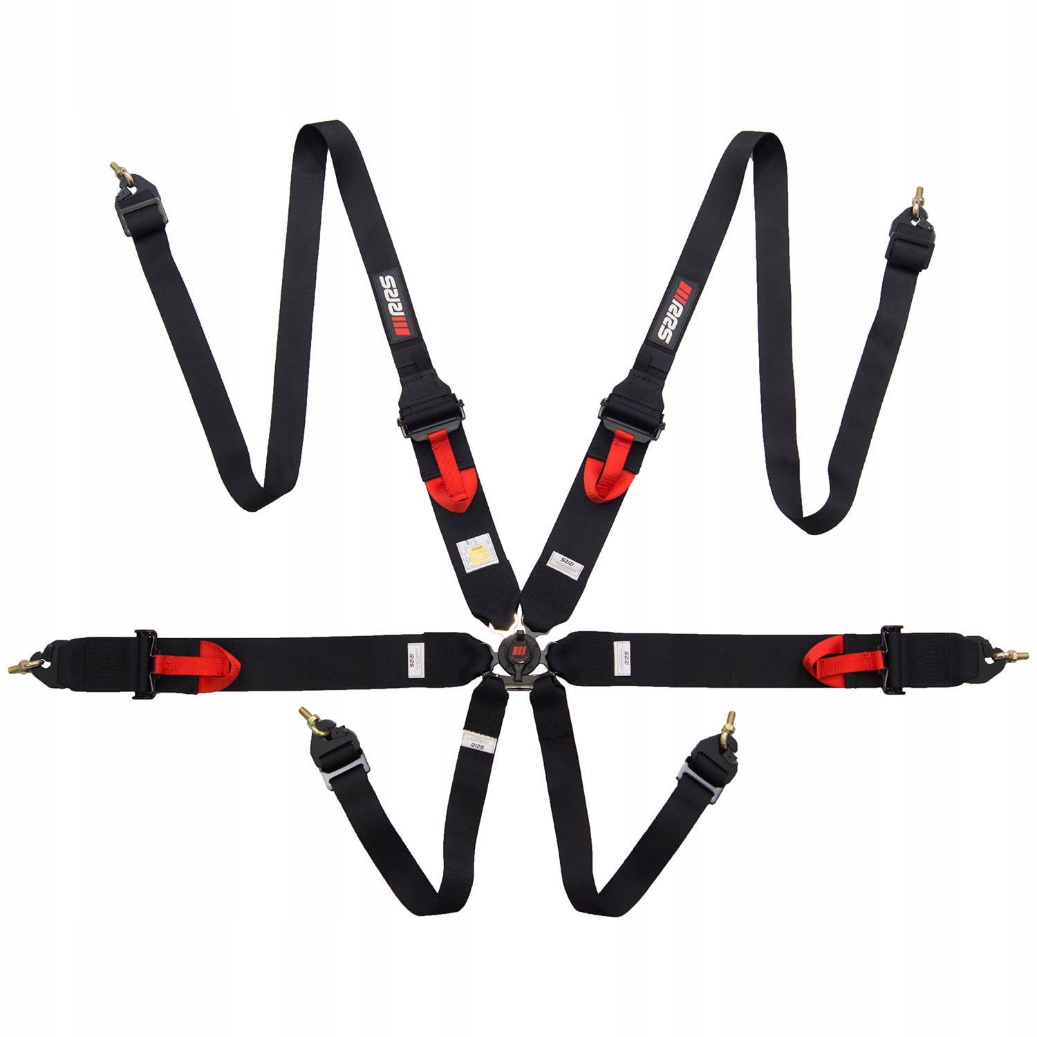 RRS0071CZA - Ремені RRS R6 Hans FIA надлегкі-6 точок 2/3