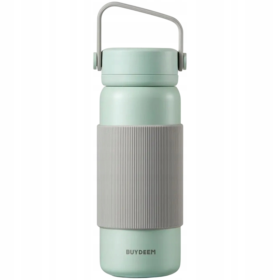 BUYDEEM Termos stalowy z zaparzaczem 460 ml TS400-CG Cozy Greenish — 2