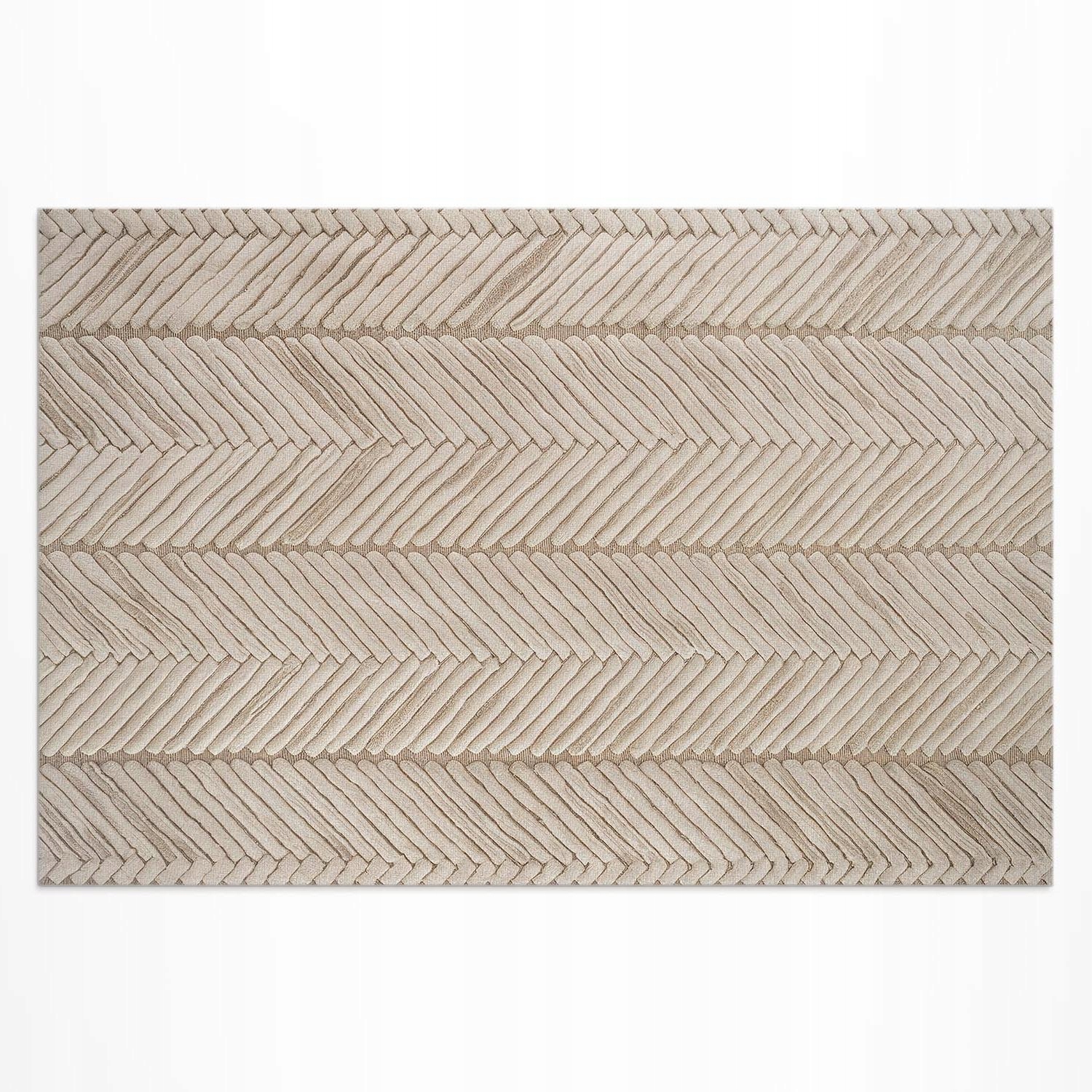 Balkonový Koberec Vinylový Indiánský výplet z jedle boho vintage 80x120 cm