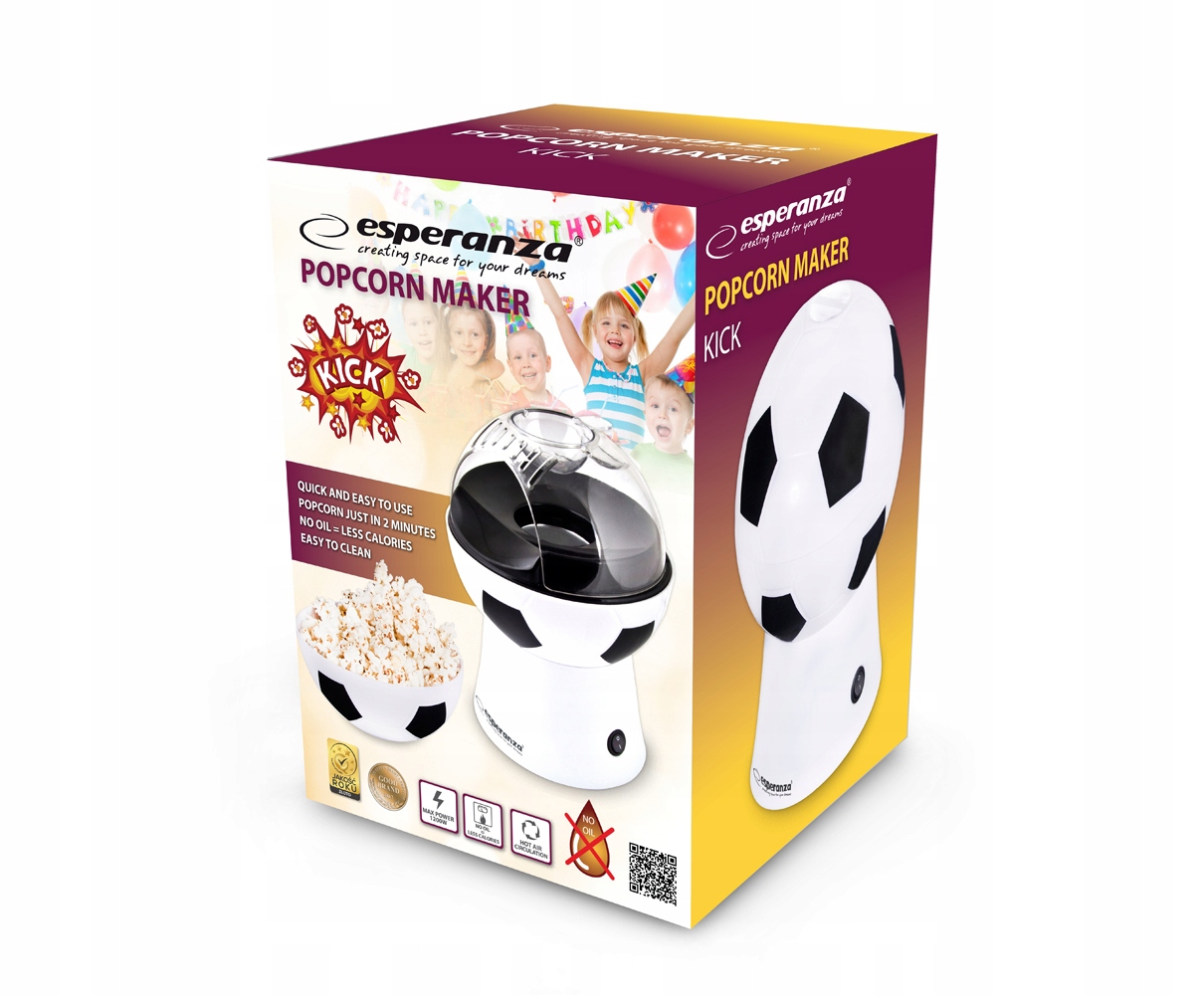 Esperanza maszynka do popcornu Kick EKP007 Marka Esperanza