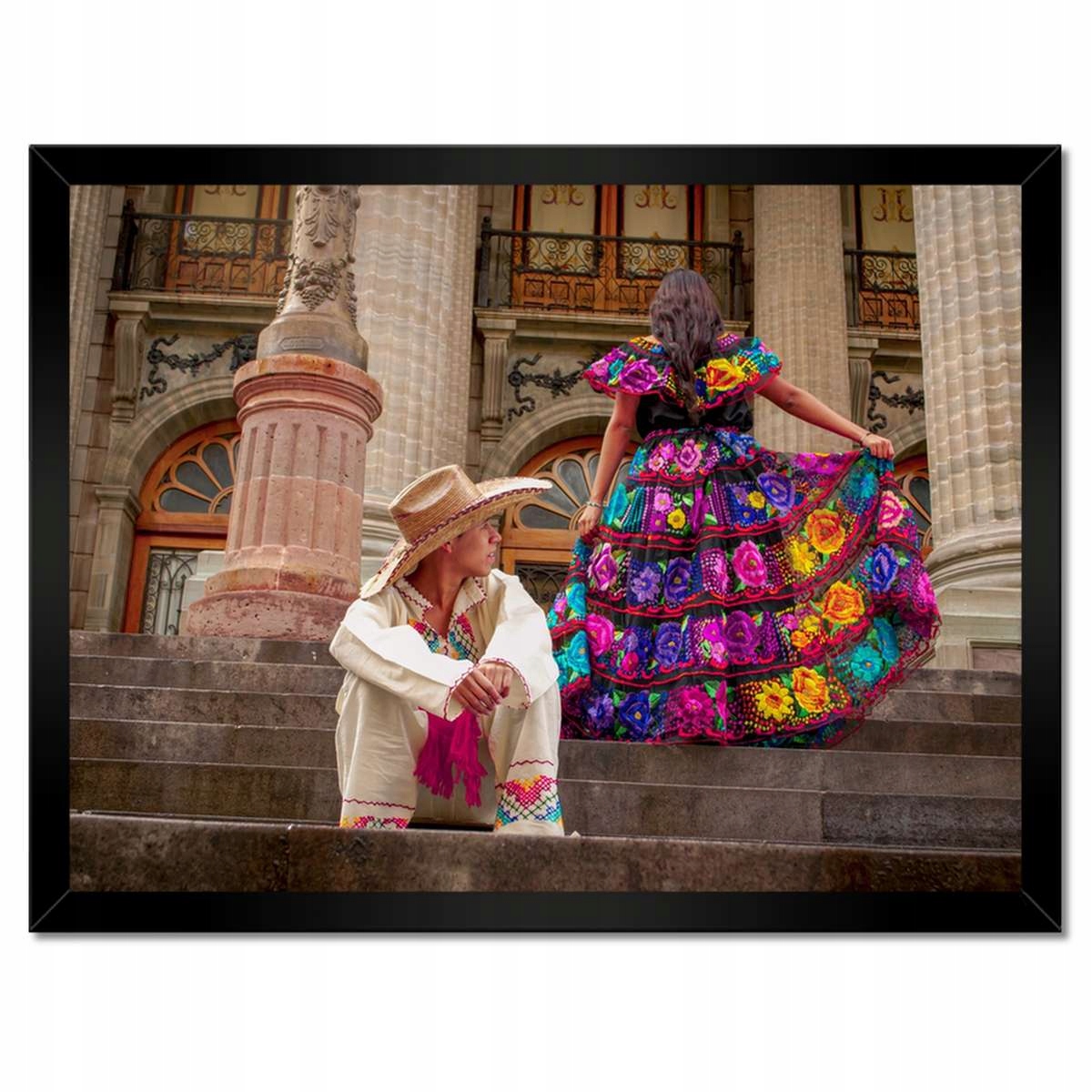 Plakáty v rámu 40x30 Mexiko