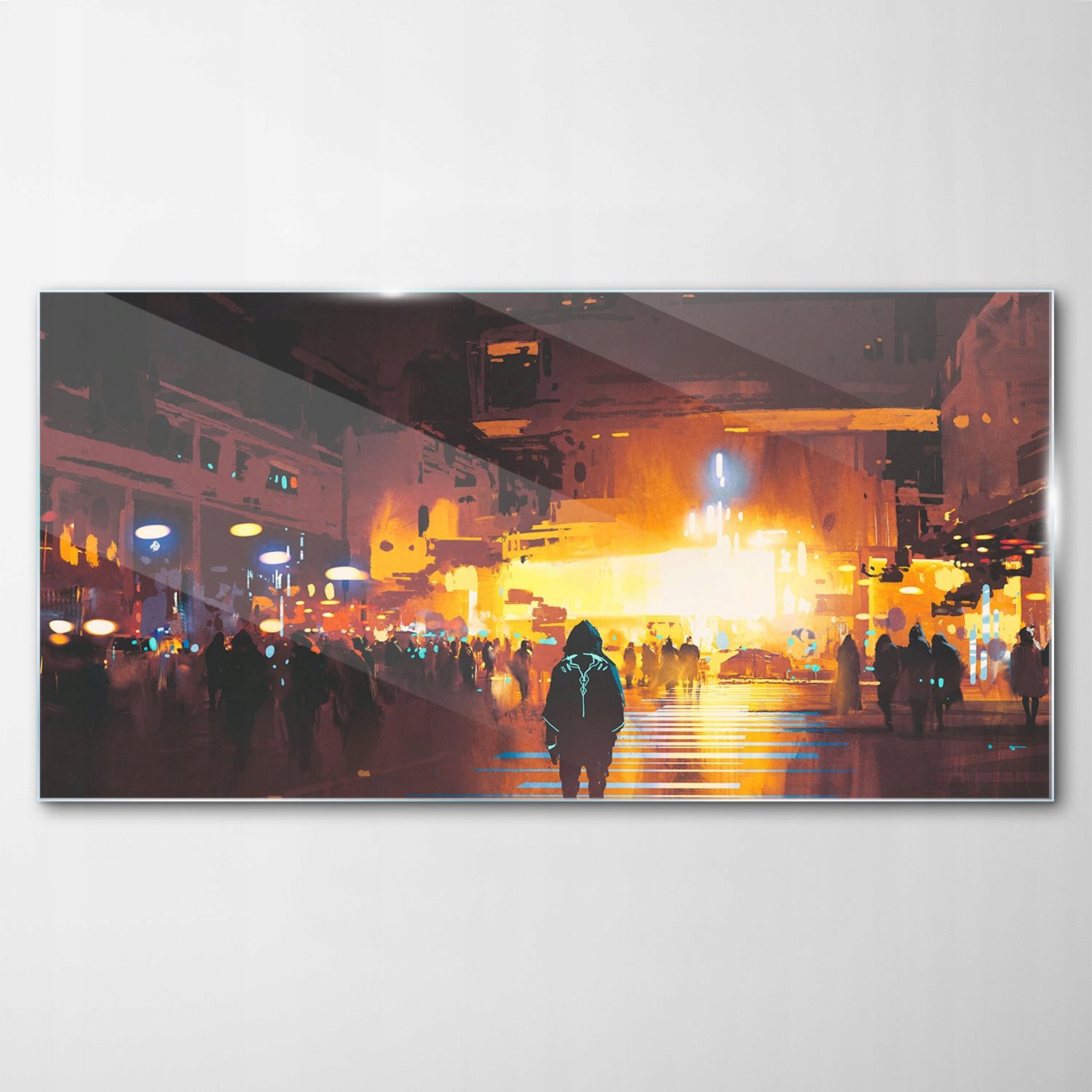 

Obraz Szklany Dekor Futurystyczne Miasto 140x70