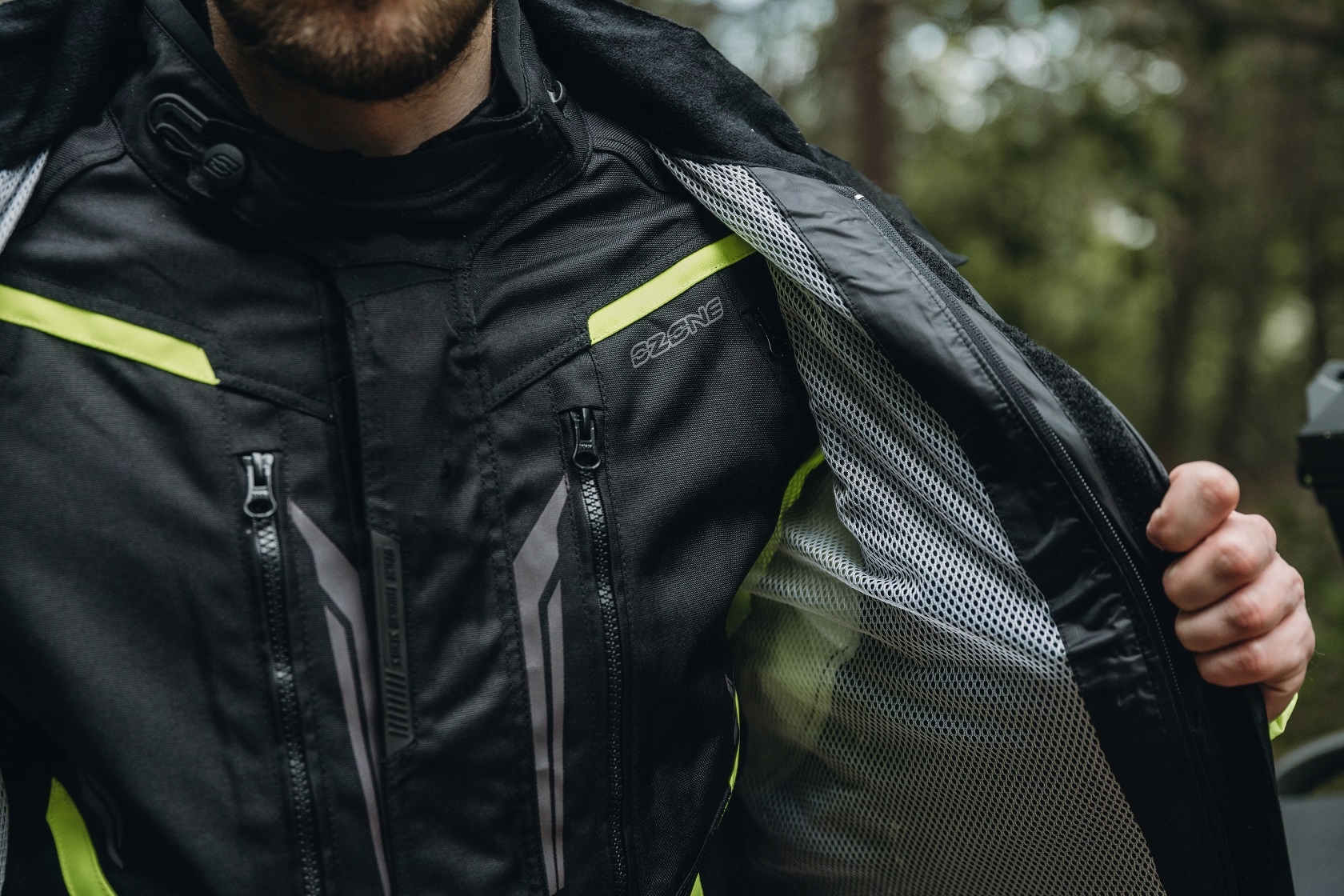 OZONE kurtka przeciwdeszczowa MARIN Fluo XXL Numer katalogowy producenta OZ-RJ-MARIN_58_XXL