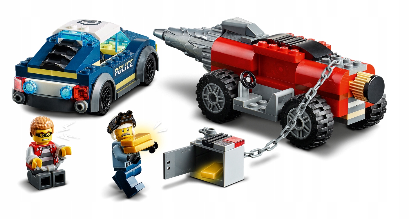 LEGO 60273 RENDŐRSÉGI HAJSZA A FÚRÓGÉP UTÁN Márka LEGO