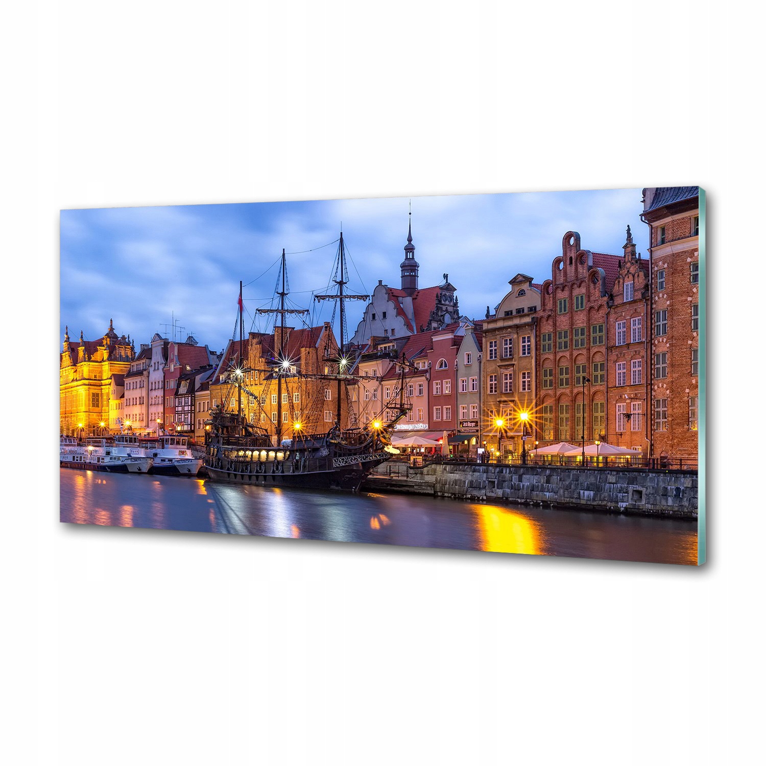 Panel do kuchyne Gdansk Poľsko 120x60 cm Lepidlo