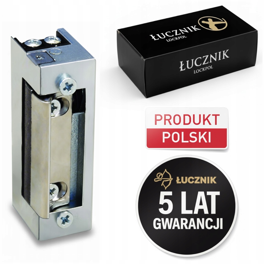 Elektrozávěs Na Dveře Brány symetrický Bez Paměti Bez Zámku Łucznik