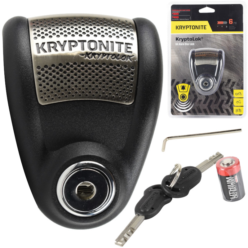 Kryptonite Disc Lock Blokada Tarczy Alarm Do Roweru 6mm