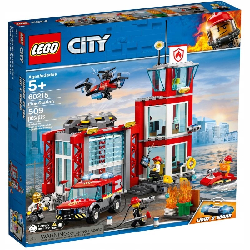 

Klocki Lego City 60215 Remiza Strażacka