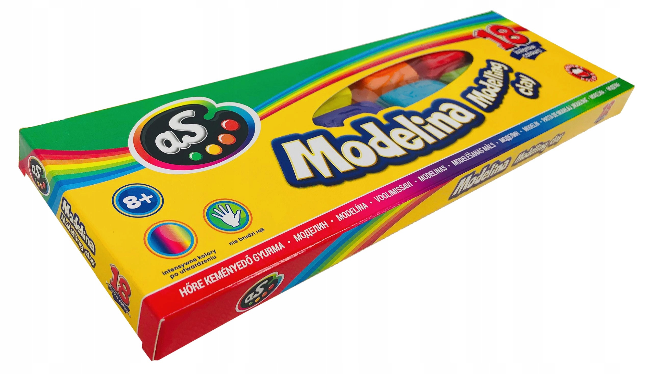 ASTRA MODELINA DLA DZIECI 18 KOLORÓW NIEBRUDZĄCA Kod producenta 304219002