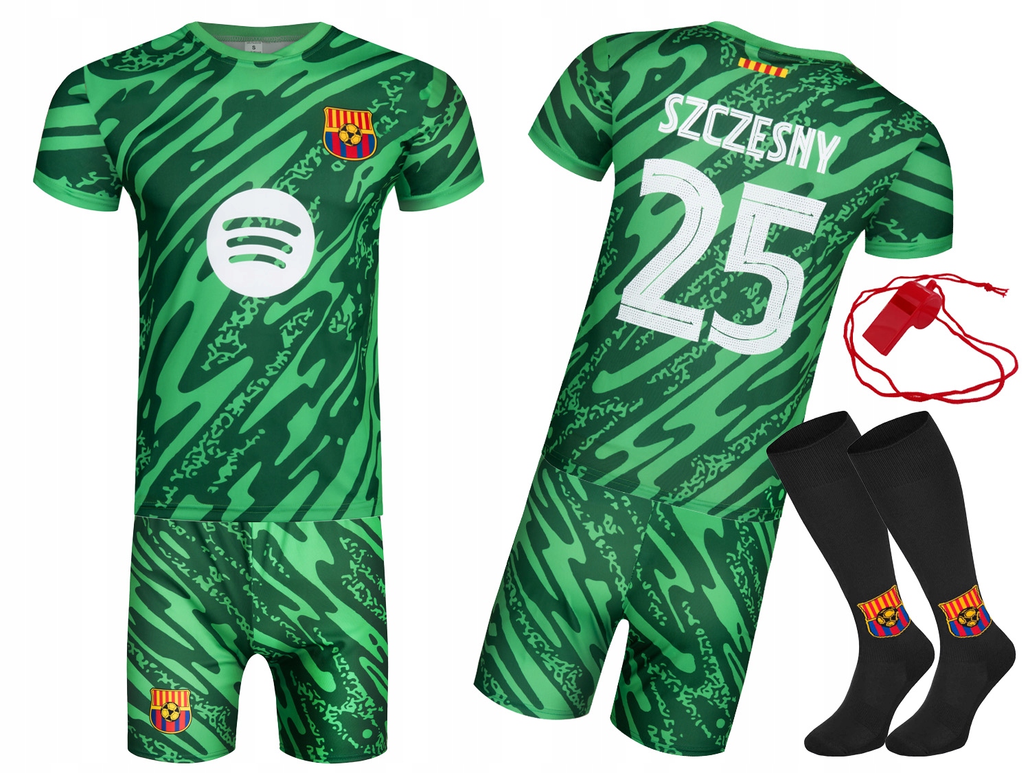 Strój Piłkarski getry Szczęsny 25 Barcelona 116