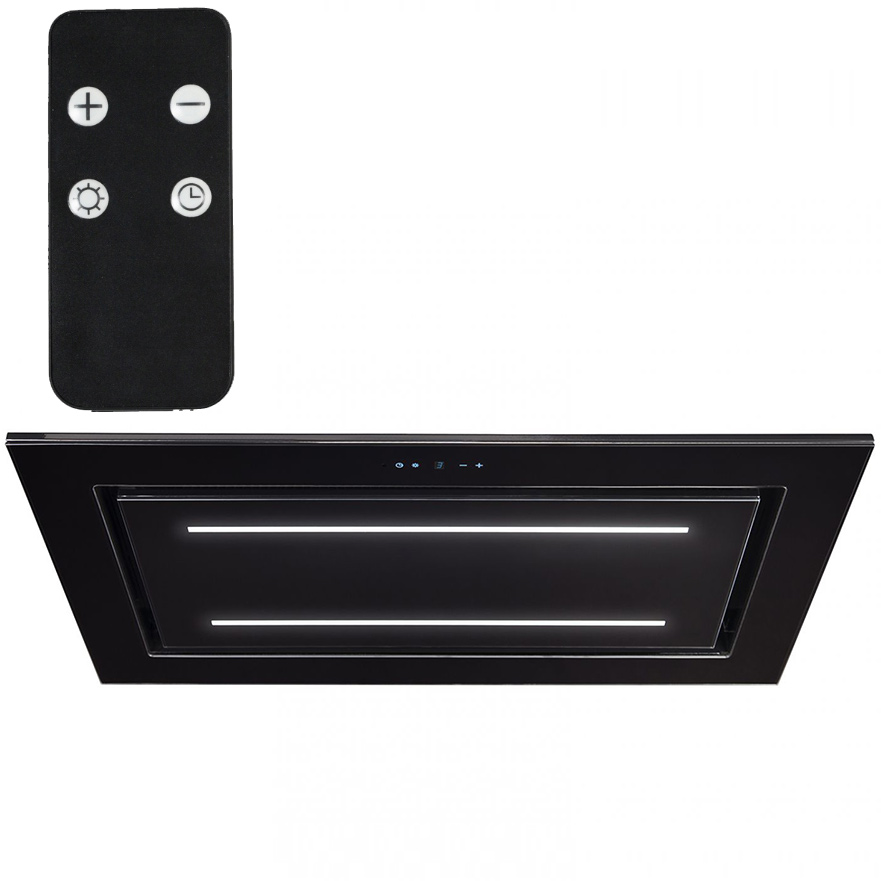 Okap sufitowy Nortberg Grand czarny 96 cm pilot