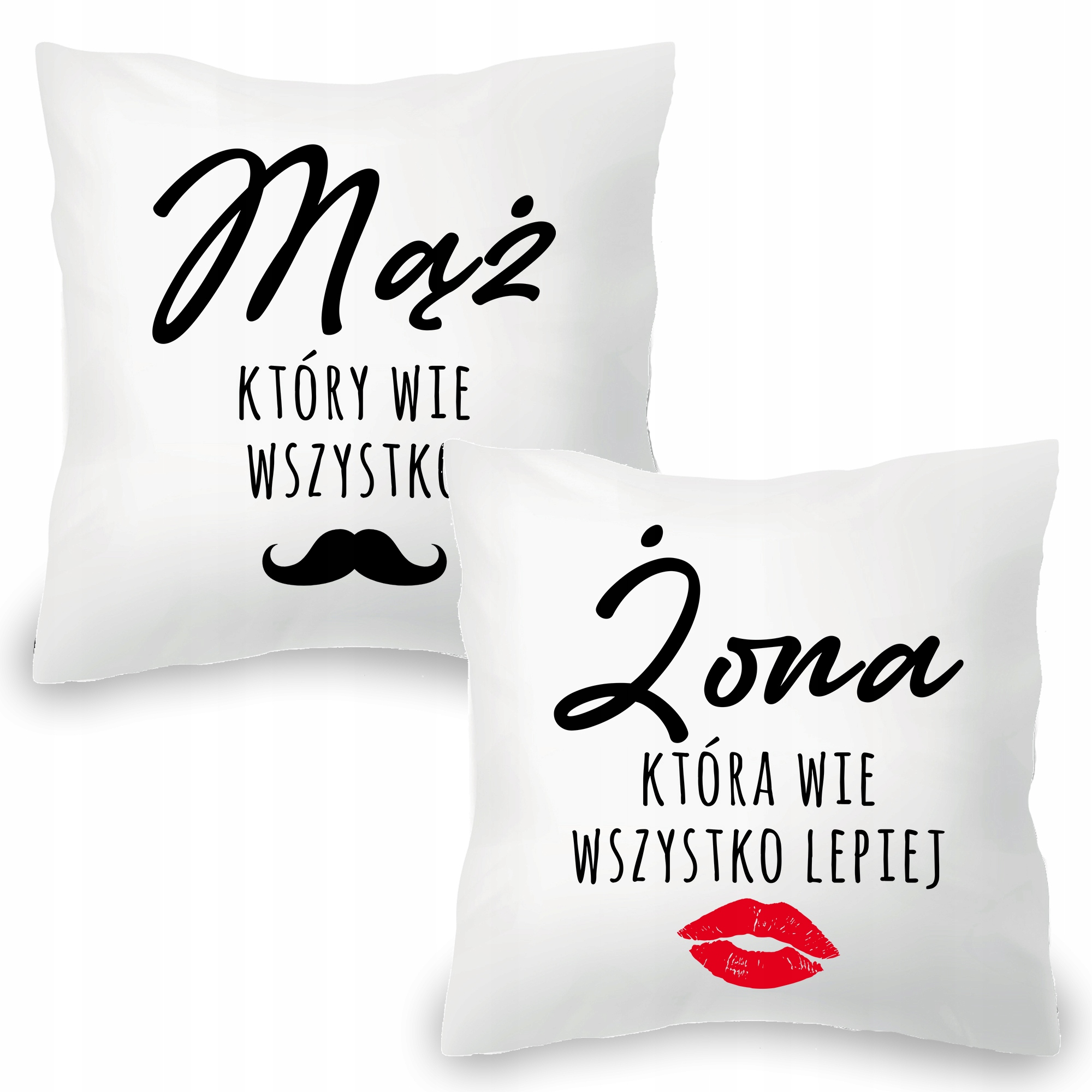 

Zestaw Poduszek Na Walentynki Mąż Żona Wz