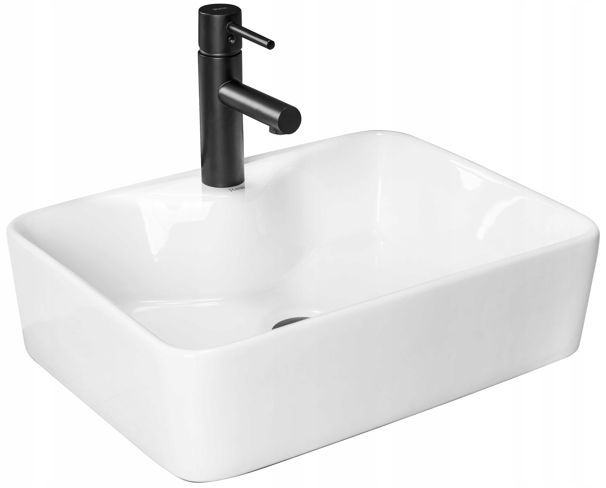 

Nablatowa Umywalka Ceramiczna Biała Kelly Rea