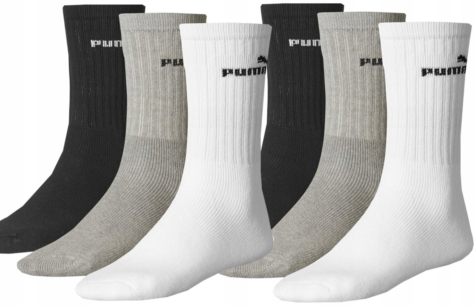 

Puma Skarpety Skarpetki 6PAK 43-46