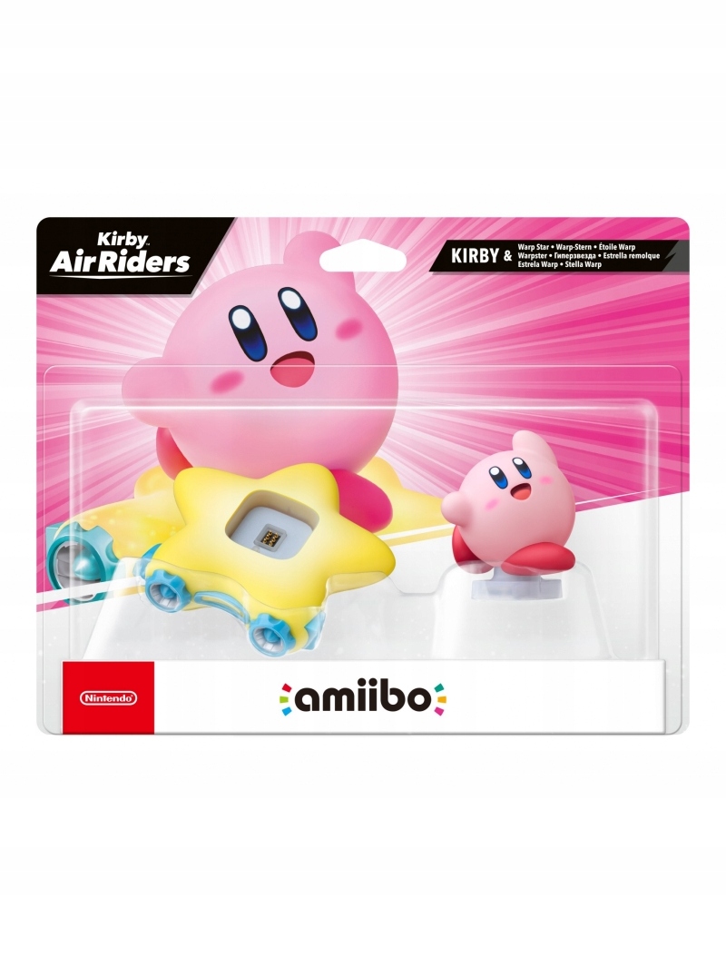 Figurka Amiibo Kirby Air Riders Kirby & Warp Star