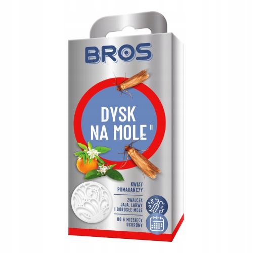 

Bros Dysk na mole Kwiat pomarańczy, 1 szt.