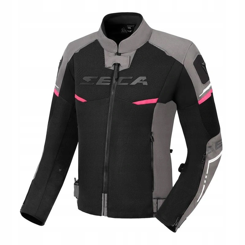Dámska textilná bunda Seca Airflow III Lady Fuchsia čierna ružová Darčeky