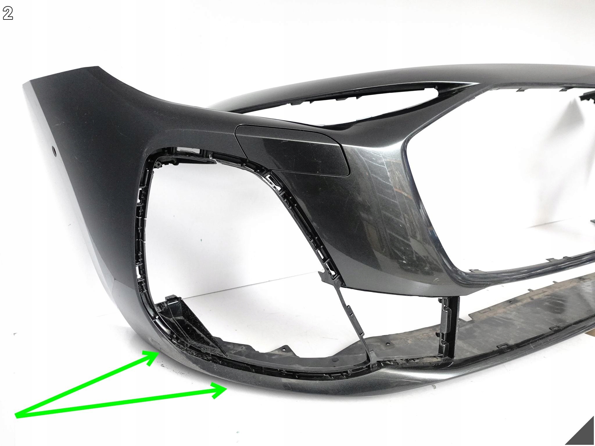 AUDI A5 S5 S-LINE B10 8B3 24- bumper BUMPER front (6xPDC/washers)