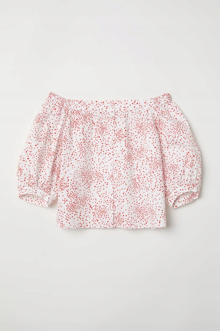 

bluzka top bawełniany cold H&m 38 M O7
