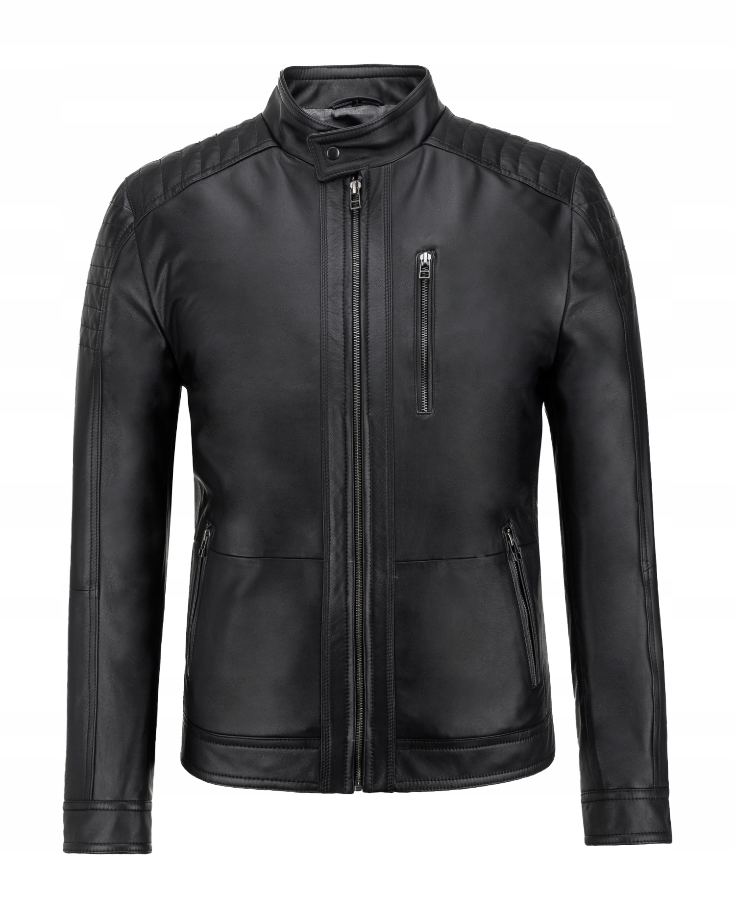 TOMSKÓR KURTKA SKÓRZANA MĘSKA CZARNA KASJAN XL