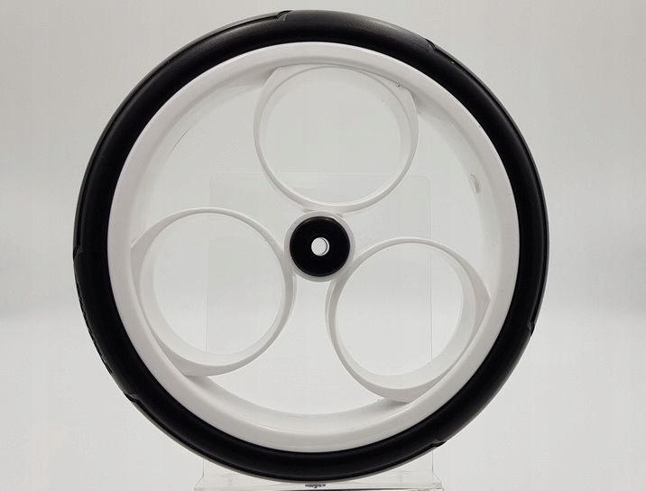 Kółko do wózka 48x188, ŻELOWE BIAŁE (przód), RIKO Marka RIKO