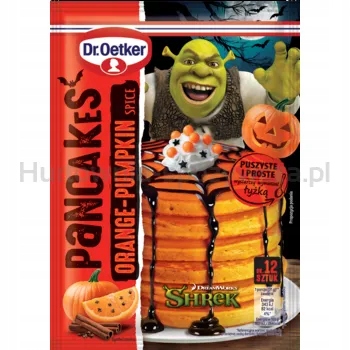 Levně Dr. Oetker Palačinky Shrek s příchutí pomeranče a dýně 165 g