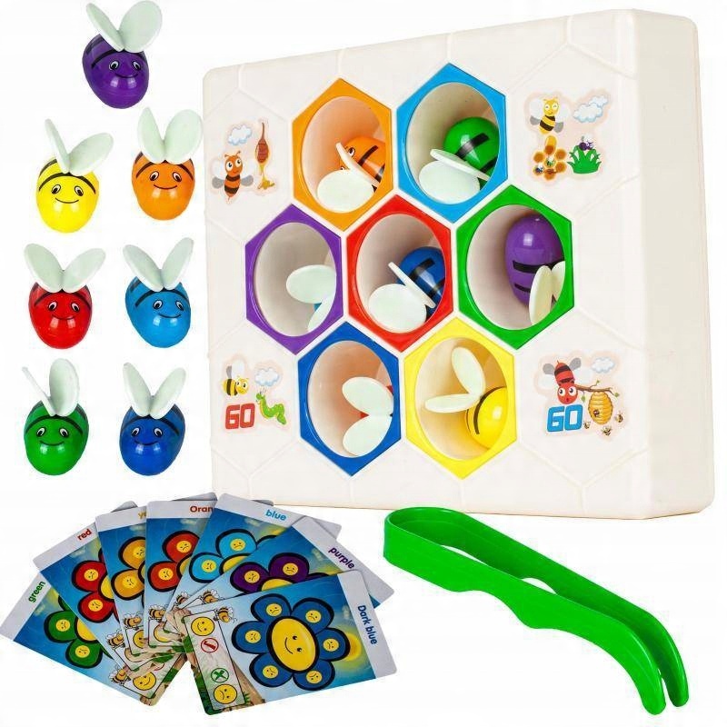 

Pracowite Pszczółki Montessori Gra Plaster Miodu