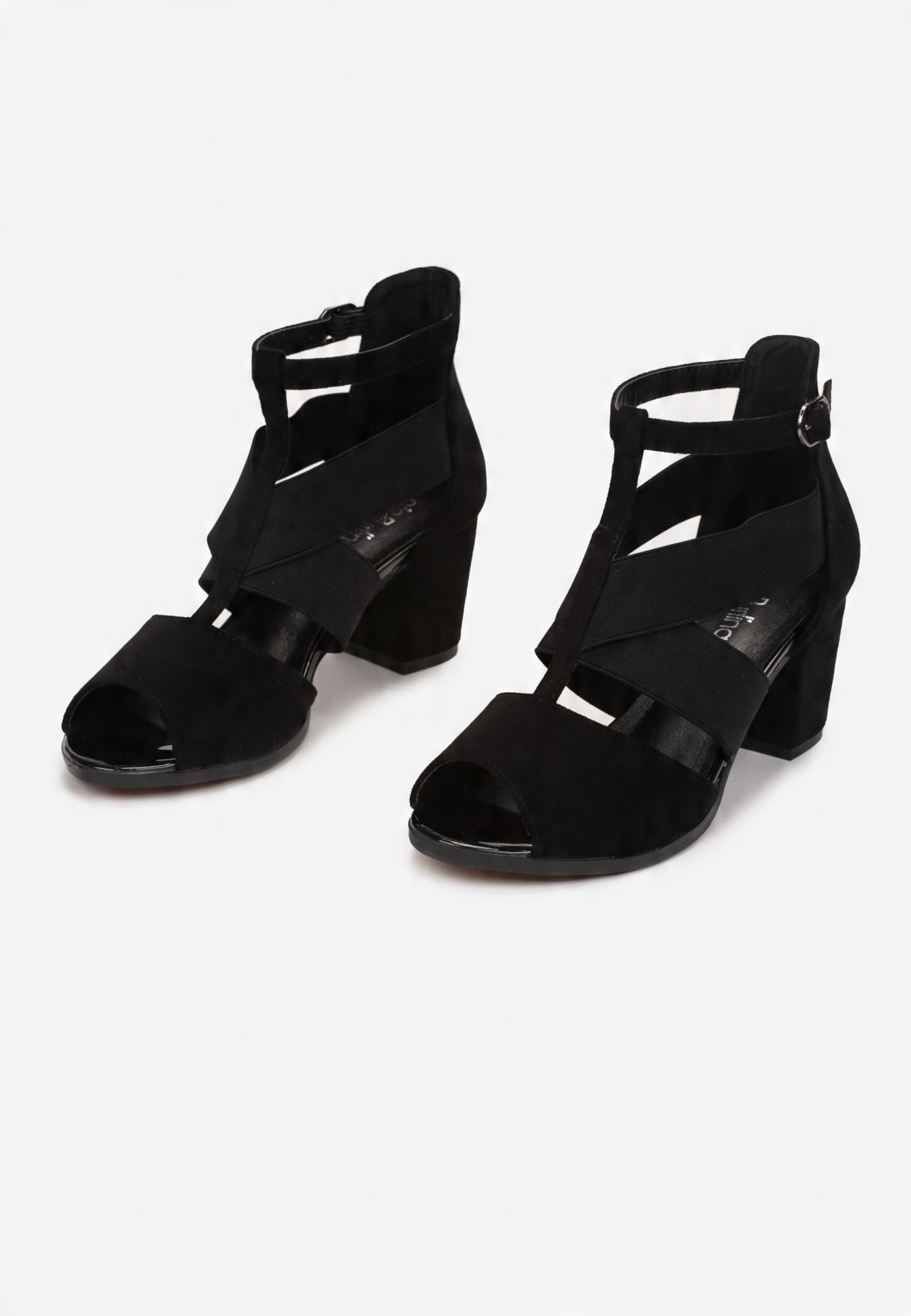 

Renee Czarne Sandały damskie 38 Casual