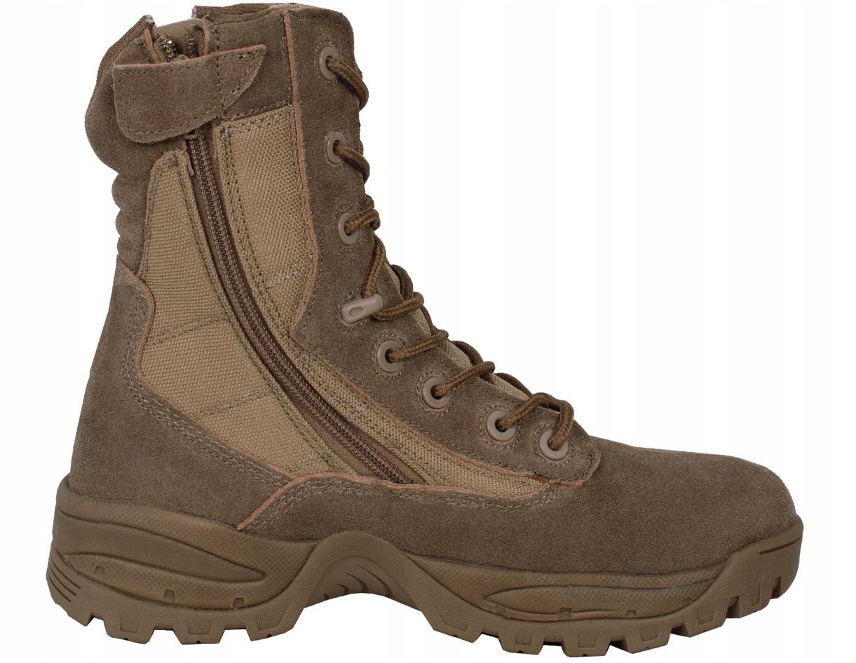 Mil-Tec Buty Taktyczne z Dwoma Zamkami Coyote 39