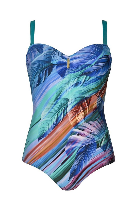 Self Jednodílné Plavky Oasis 2 S8030 Blue 44 G 85 G