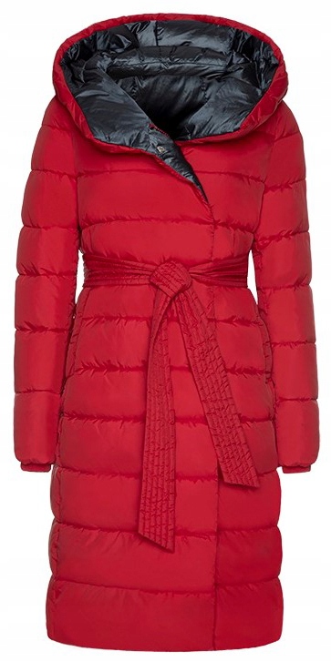 KABÁT HOSSZÚ TÉLI KABÁT PARKA KAPUCNIS ÖV 4XL Fajta pehely