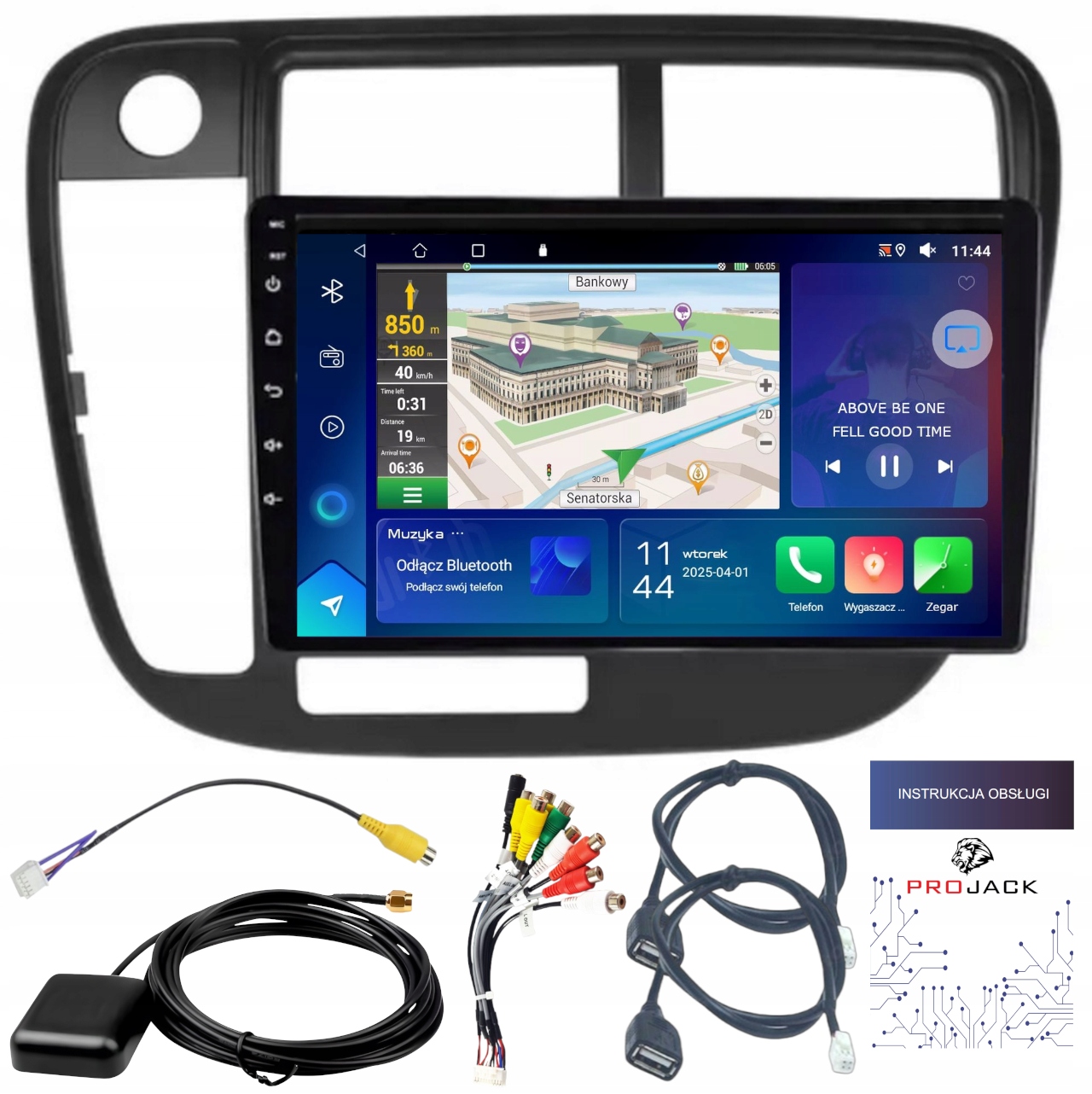 Autorádio Navigace Gps Honda CIVIC 1995-2000 Carplay 2GB 64GB