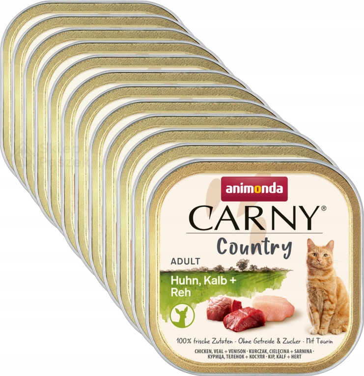 Levně Animonda Country Set 16x100g Telecí maso, Sarnina