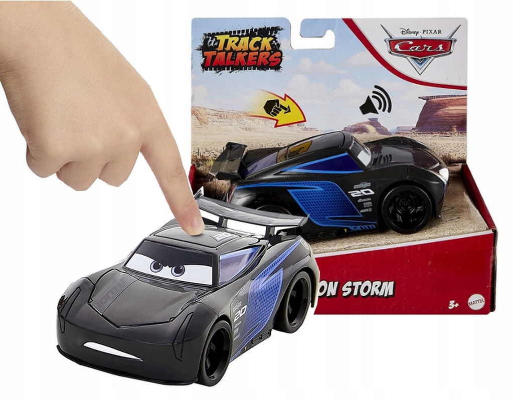 

Cars Auta Samochód Z Dźwiękiem Jackson Storm