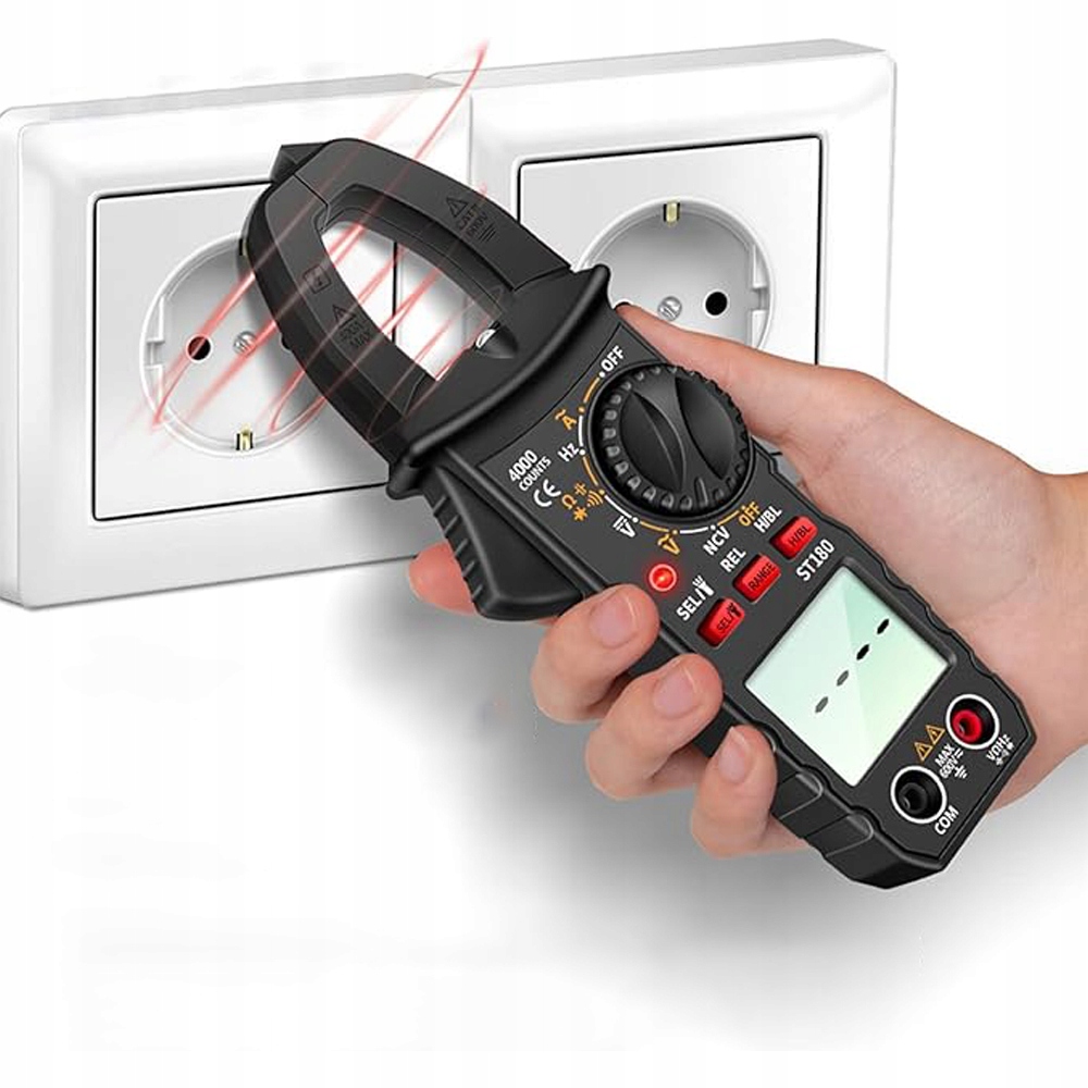 Cyfrowy multimetr miernik cęgowy uniwersalny LCD EAN (GTIN) 6942422641932