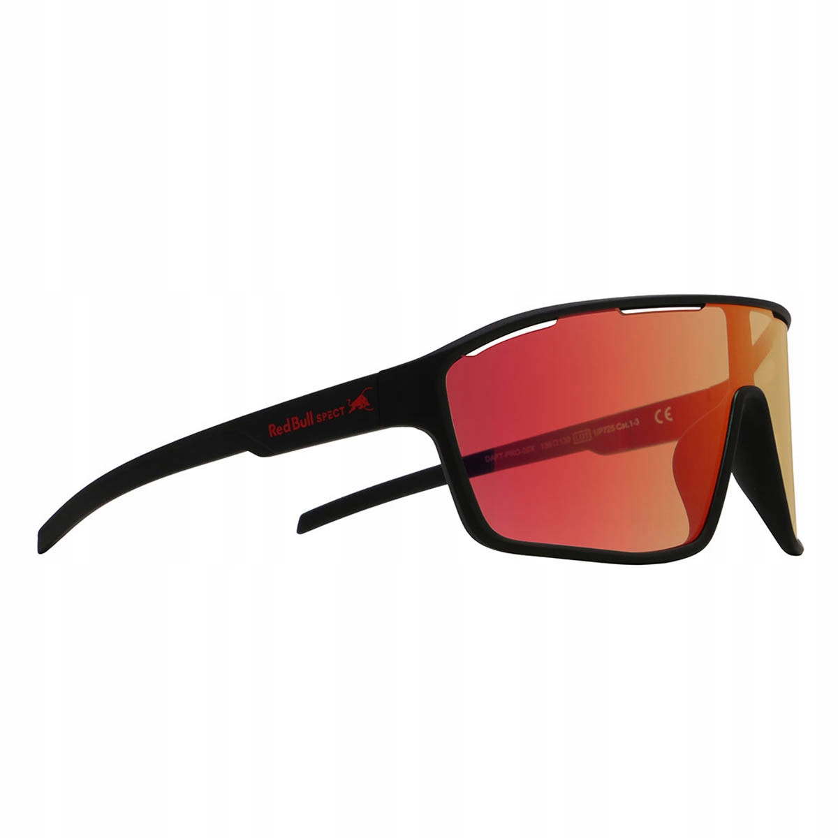 Brýle Red Bull Spect DAFT-PRO-02X Black Photochromic Red Mirror