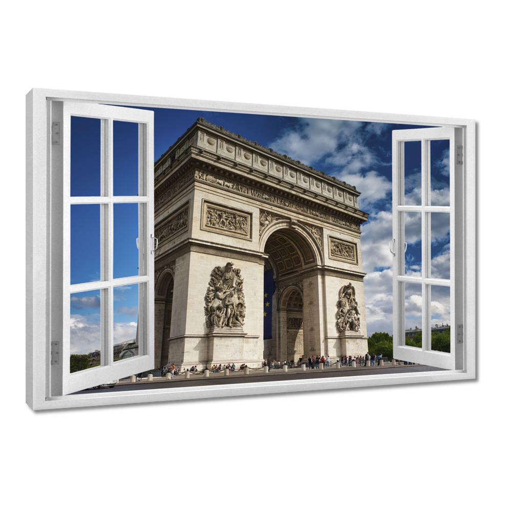 

Obrazy 120x80 Łuk tryumfalny Paryż